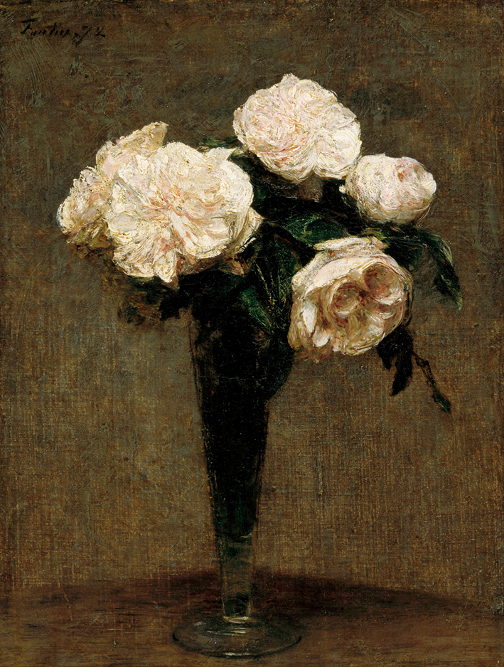 方丹·拉图尔 Fantin-Latour 静物 Still Life (19)